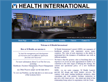 Tablet Screenshot of mhealthinternational.com